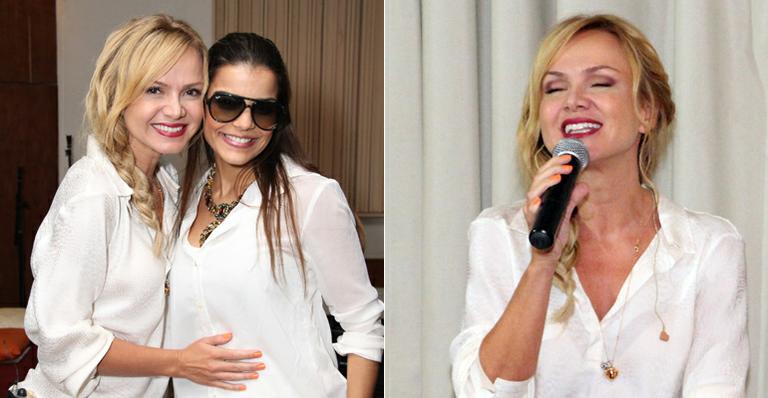 Eliana ensaia com Babado Novo para bloco infantil da Bahia