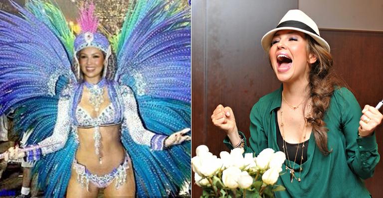 Thalía diz que está pronta para o carnaval do Rio: ‘Quero sambar com muita paixão’