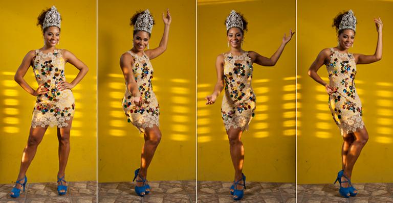 Rainha de bateria, Juliana Alves diz que seu sonho de menina era ser porta-bandeira