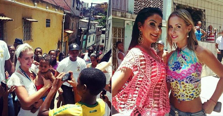 Helen Ganzarolli e Lola Melnick participarão de reality show durante carnaval