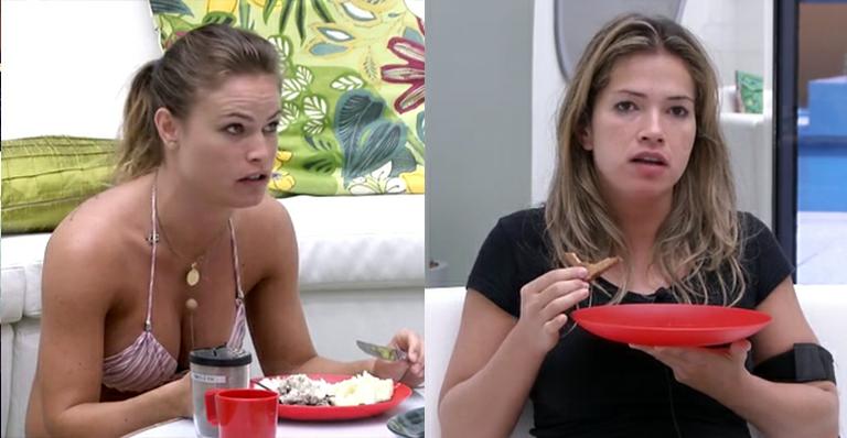 Fani discute com Natália sobre divisão de tarefas: ‘Você quer dominar a cozinha’