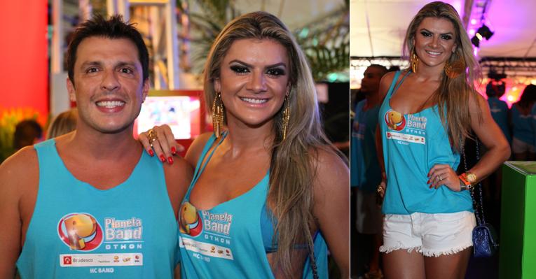 Mirella Santos não descuida da malhação e se prepara para o sexto ano como musa da Grande Rio