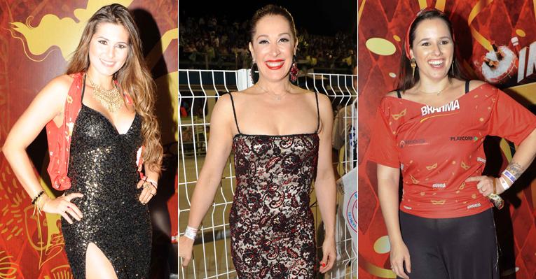 Famosos curtem primeira noite do Carnaval de São Paulo