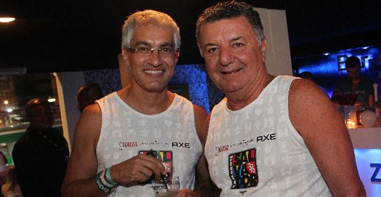 Arnaldo Cezar Coelho curte folia em Salvador