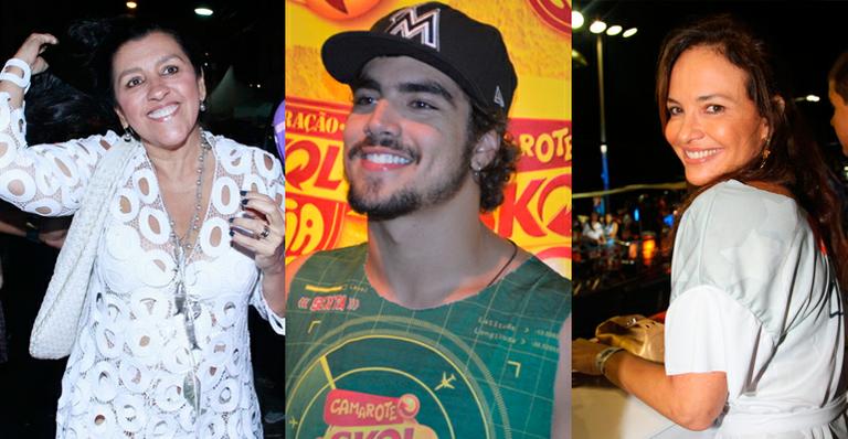 Regina Casé, Caio Castro, Luiza Tomé e outras celebridades pulam carnaval em Salvador