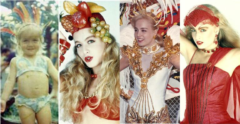 Angélica abre baú de fotos e relembra carnavais históricos