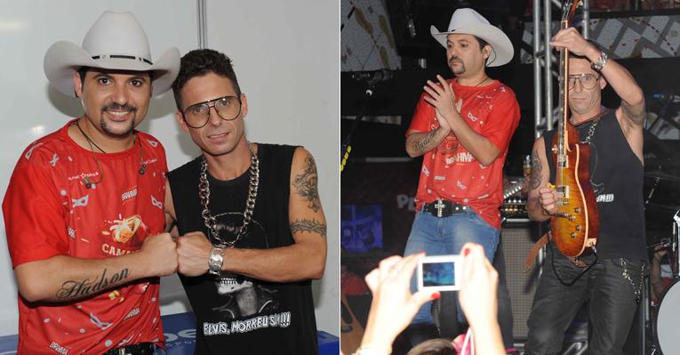 Durante carnaval em São Paulo, Edson & Hudson celebram o retorno da dupla