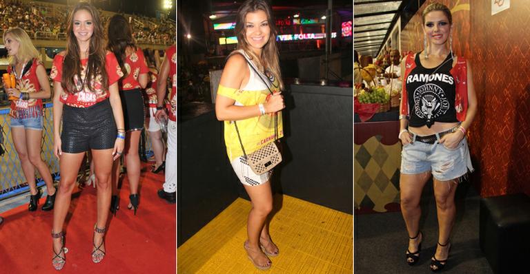 Os looks das famosas nos camarotes