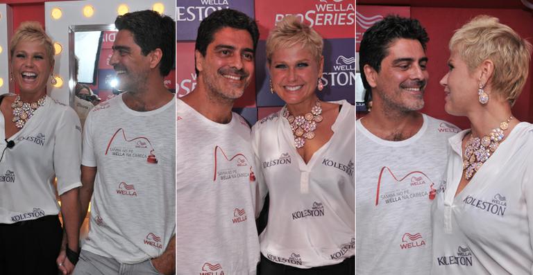 ‘Estou sorrindo à toa’, diz Xuxa em seu primeiro carnaval com o namorado Junno