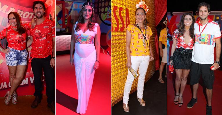 Saiba quem são os famosos que curtiram o domingo no carnaval do Rio
