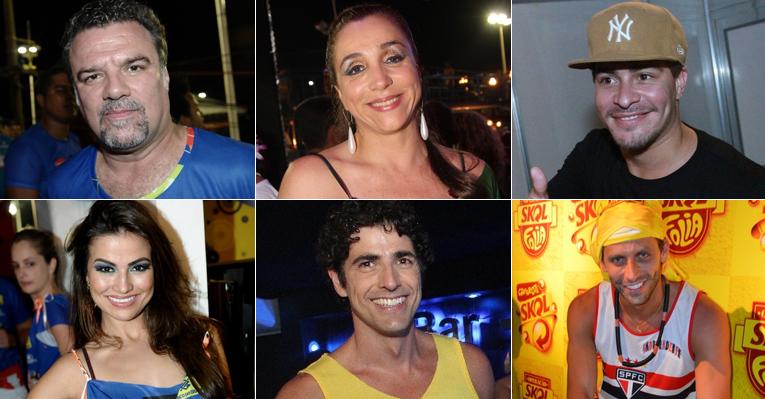 Atores da Globo curtem Carnaval de Salvador