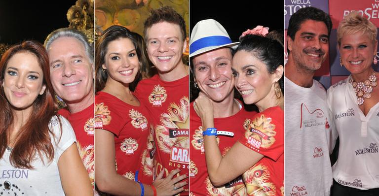 Casais celebram a folia carioca no Camarote CARAS