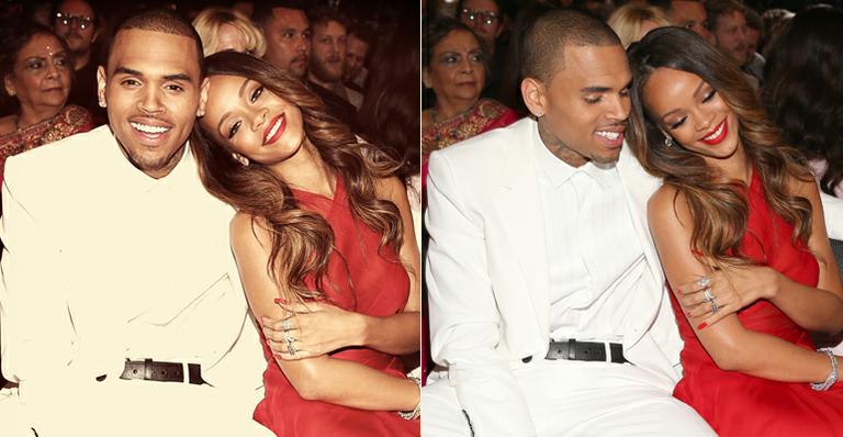 Rihanna e Chris Brown assumem romance de vez durante o Grammy Awards 2013
