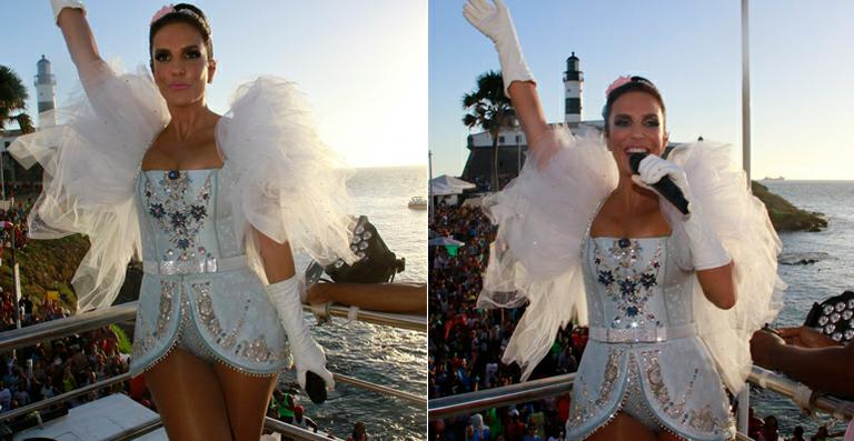 Ivete Sangalo vira Maria Antonieta na folia de Salvador