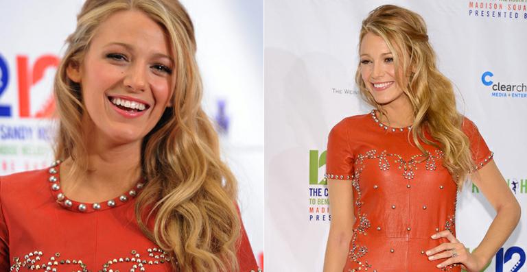 Blake Lively revela o segredo de seus fios ondulados