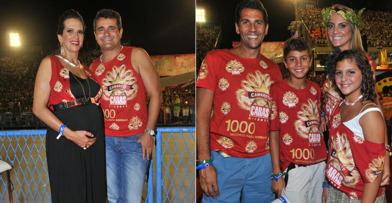 Ídolos do vôlei: Maurício Lima e Virna Dias fazem a festa em família no Camarote CARAS