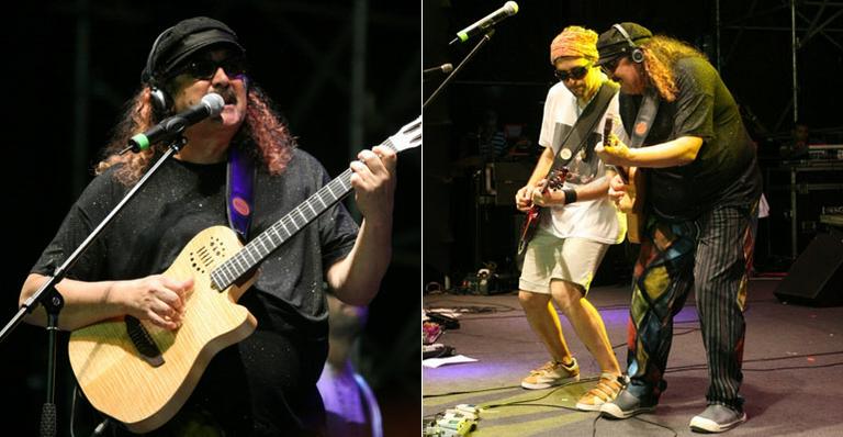 Moraes Moreira e Davi Moraes dividem palco em Salvador