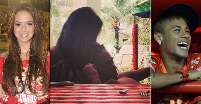 Bruna Marquezine mostra foto em clima de romance com Neymar