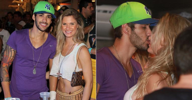 Depois de animar o bloco ‘Pirraça’, Gusttavo Lima namora na folia de Salvador