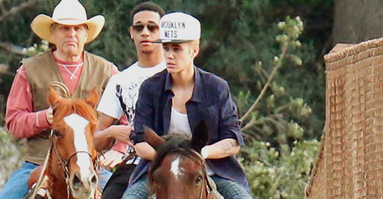 Diversão de Justin Bieber nas horas livres