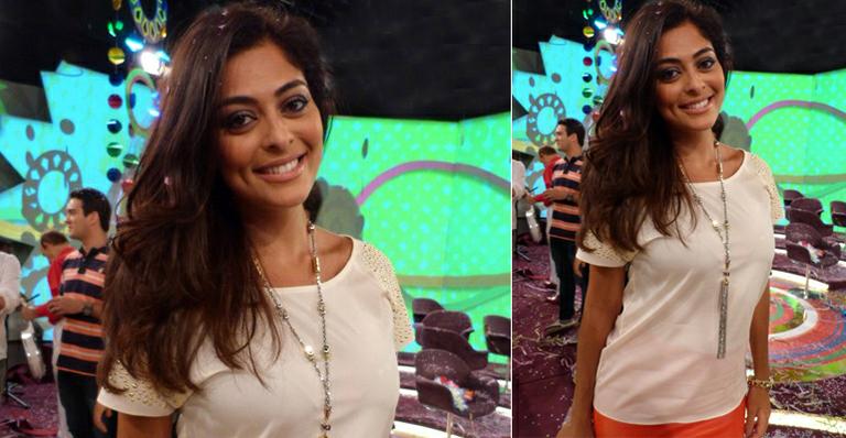 Juliana Paes dá dicas para gestantes: ‘É importante fazer o corpo se mexer’