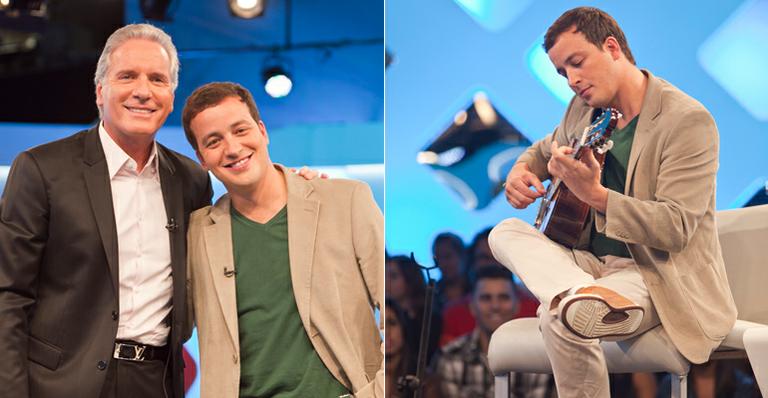 Rafael Cortez conta que começou a tocar violão para se aproximar das garotas