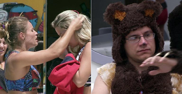 Natália Casassola é o anjo da semana e dá o monstro para Fernanda e Ivan