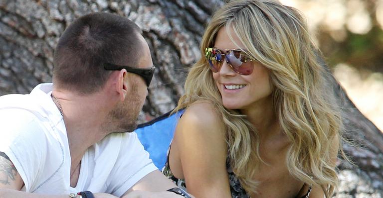 Heidi Klum: tarde romântica com Martin Kristen