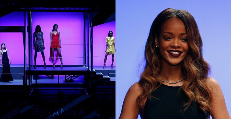 Rihanna estreia como estilista na Semana da Moda de Londres