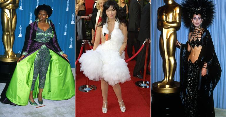 10 looks estranhos do red carpet do Oscar