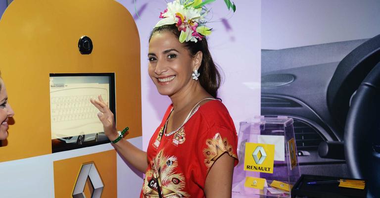 Brincadeira de Totia Meireles no Carnaval
