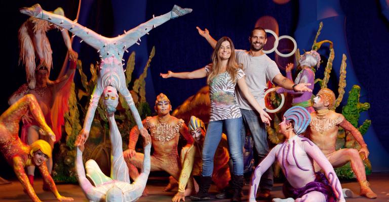 Iran Malfitano se diverte no Beto Carrero World, em Santa Catarina
