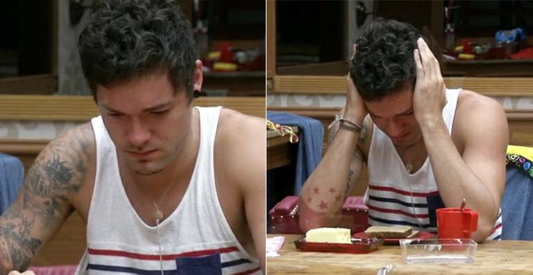 Nasser chora no ‘Big Brother Brasil’ ao lembrar de Ivan