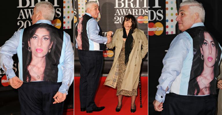 Pai homenageia Amy Winehouse no Brit Awards 2013