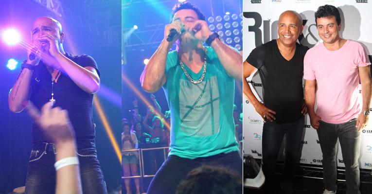 Rick & Renner recebem amigos em gravação de DVD ‘Bom de Dança’ em São Paulo