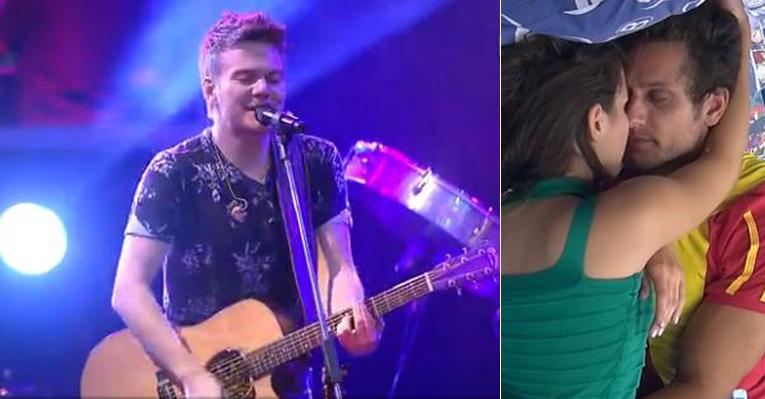 Brothers recebem show de Michel Teló e presenciam briga de Kamilla e Eliéser