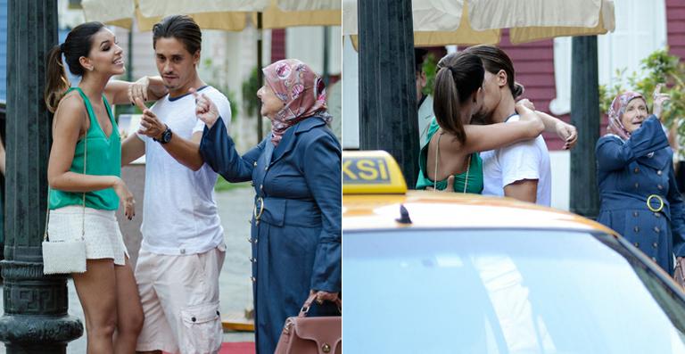 ‘Salve Jorge’: Drika e Pepeu causam confusão em volta para a Turquia