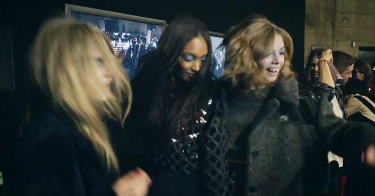Febre na internet, “Harlem Shake” contagia top models nos bastidores da Semana de Moda de Londres