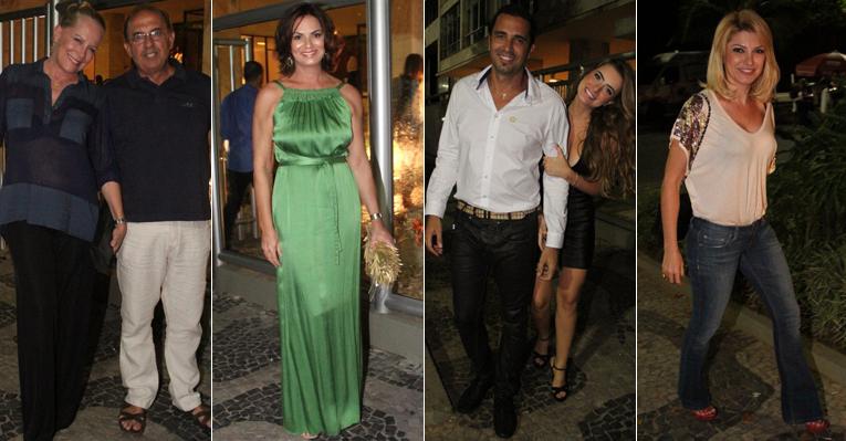 Famosos celebram o aniversário de Christiane Torloni