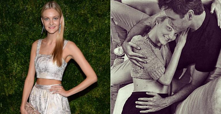 Top Carol Trentini anuncia gravidez de seu primeiro filho