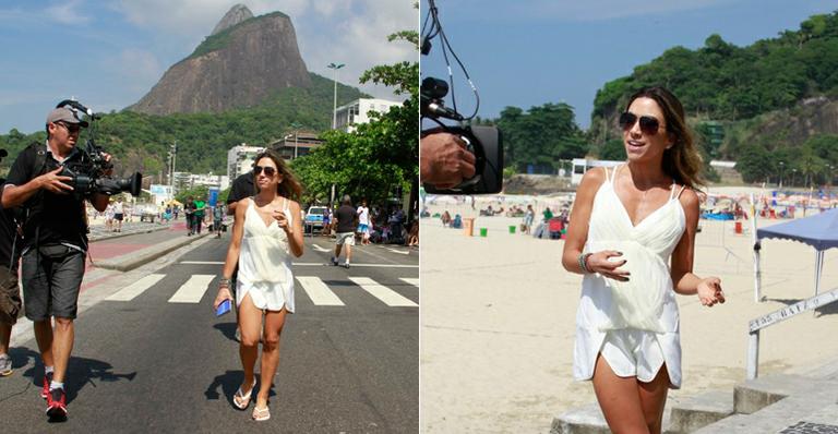 Patrícia Abravanel desfila seu carisma no Rio de Janeiro