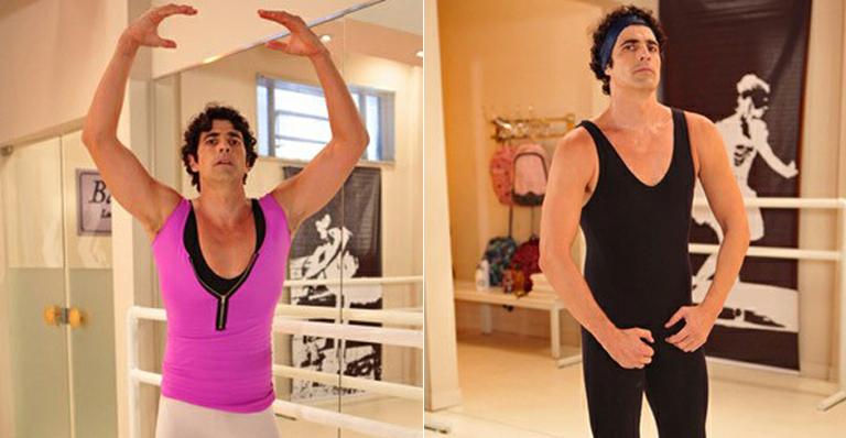 ‘Guerra dos Sexos’: Reynaldo Gianecchini vira bailarino em gravação
