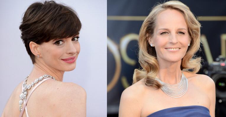 Anne Hathaway vence Helen Hunt duas vezes na mesma noite