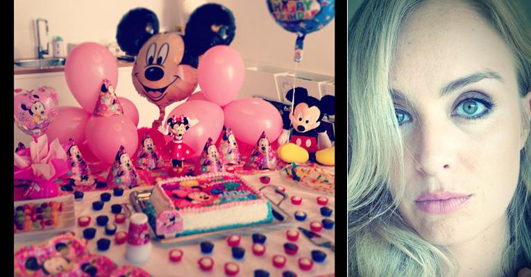 Angélica compartilha a mesa de aniversário em comemoração aos 5 meses de Eva