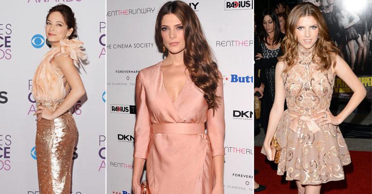 Ouro rosé está na moda e invade maquiagem, roupas e acessórios das famosas
