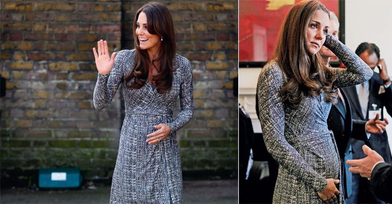 Compromissos da grávida Kate Middleton