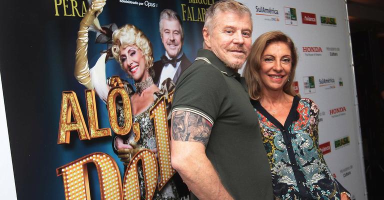 Miguel Falabella e Marília Pêra: parceria no teatro