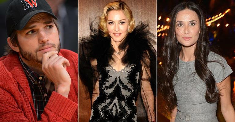 Madonna esnoba Demi Moore e convida Ashton Kutcher para sua festa pós-Oscar
