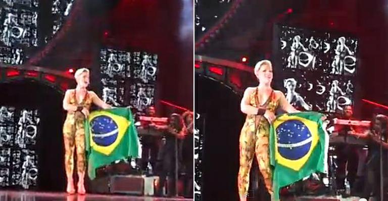 “Um dia vou chegar aí”, disse Pink sobre show no Brasil