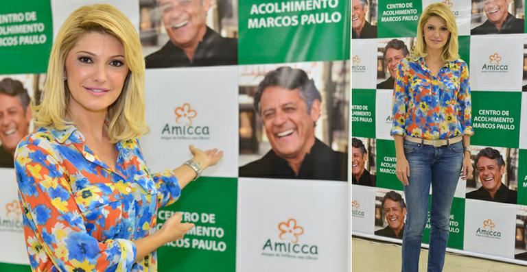 Antonia Fontenelle inaugura o Centro de Acolhimento Marcos Paulo no Rio de Janeiro